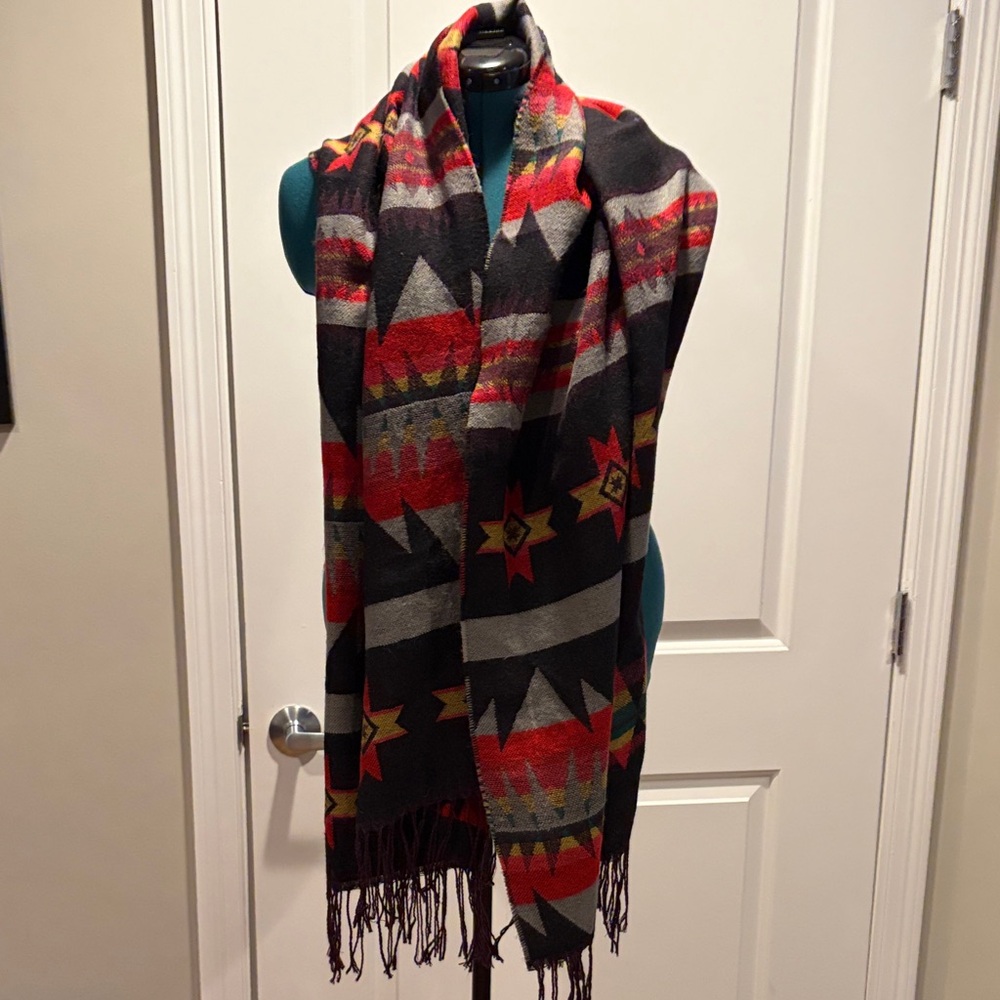Pistil Multicolor Knit Scarf